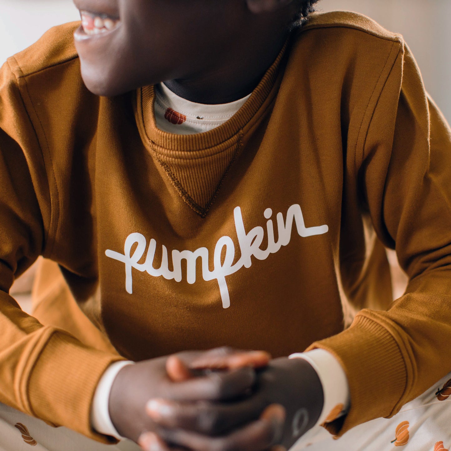 Pumpkin French Terry Pullover