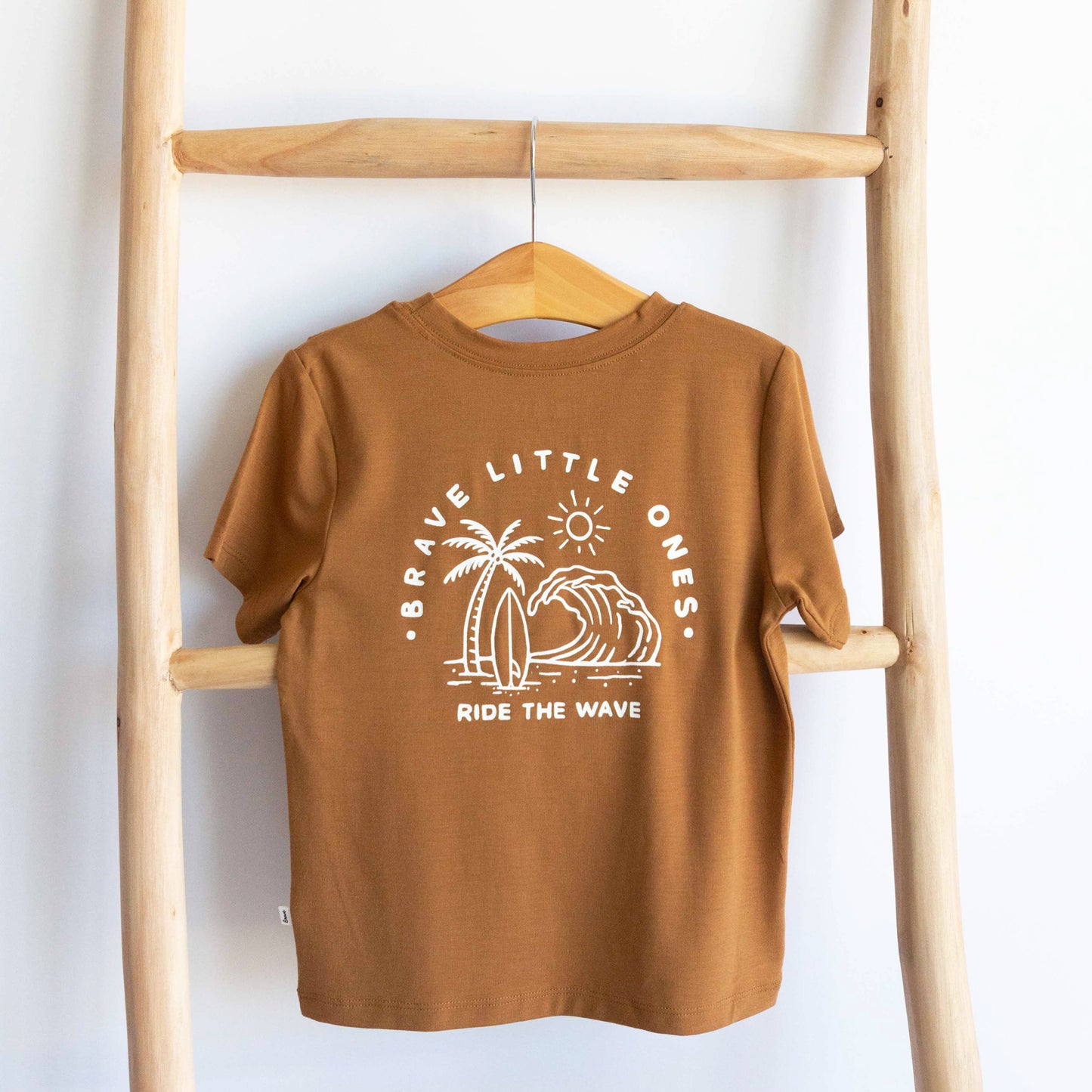 Ride The Wave Camel Shirt