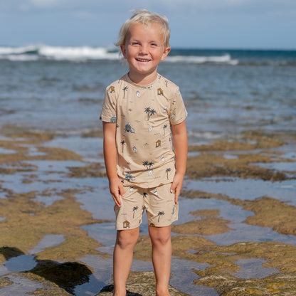 Surf Shack Shorts Two-Piece Set