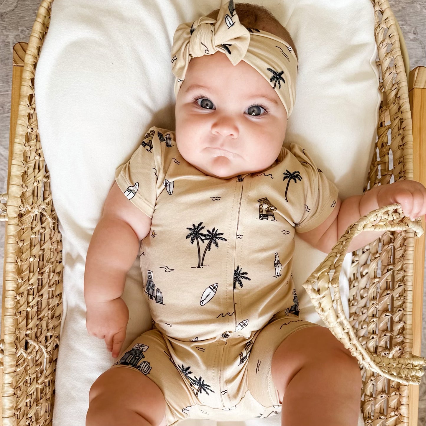 Surf Shack Summer Zip Romper