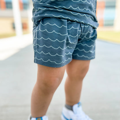 Waves Shorts Two-Piece Set