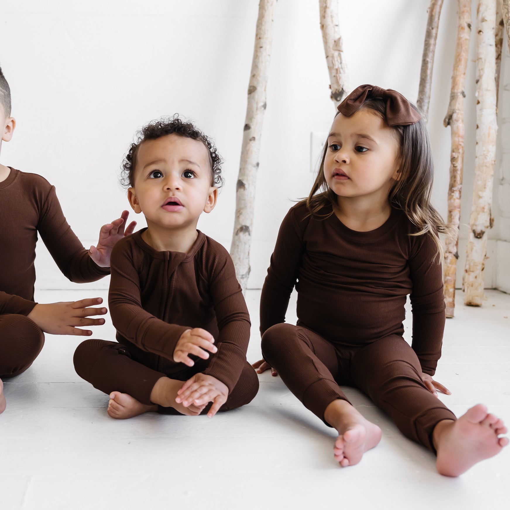 Pinecone Small Ribbed Zip Romper