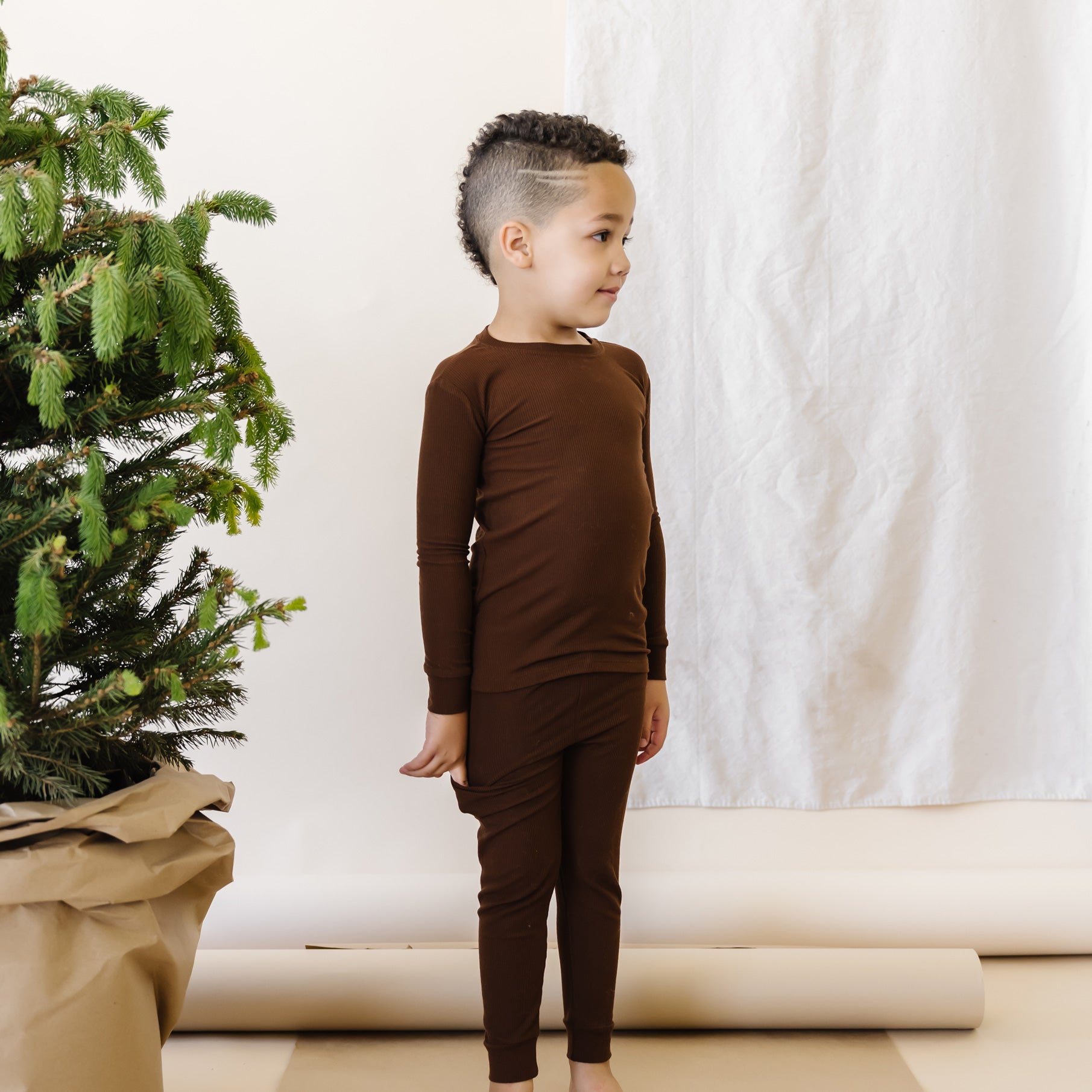 Pinecone Small Ribbed Two-Piece Set