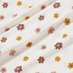 Pink Daisies Small Ribbed Youth Blanket