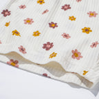 Pink Daisies Small Ribbed Two-Piece Set