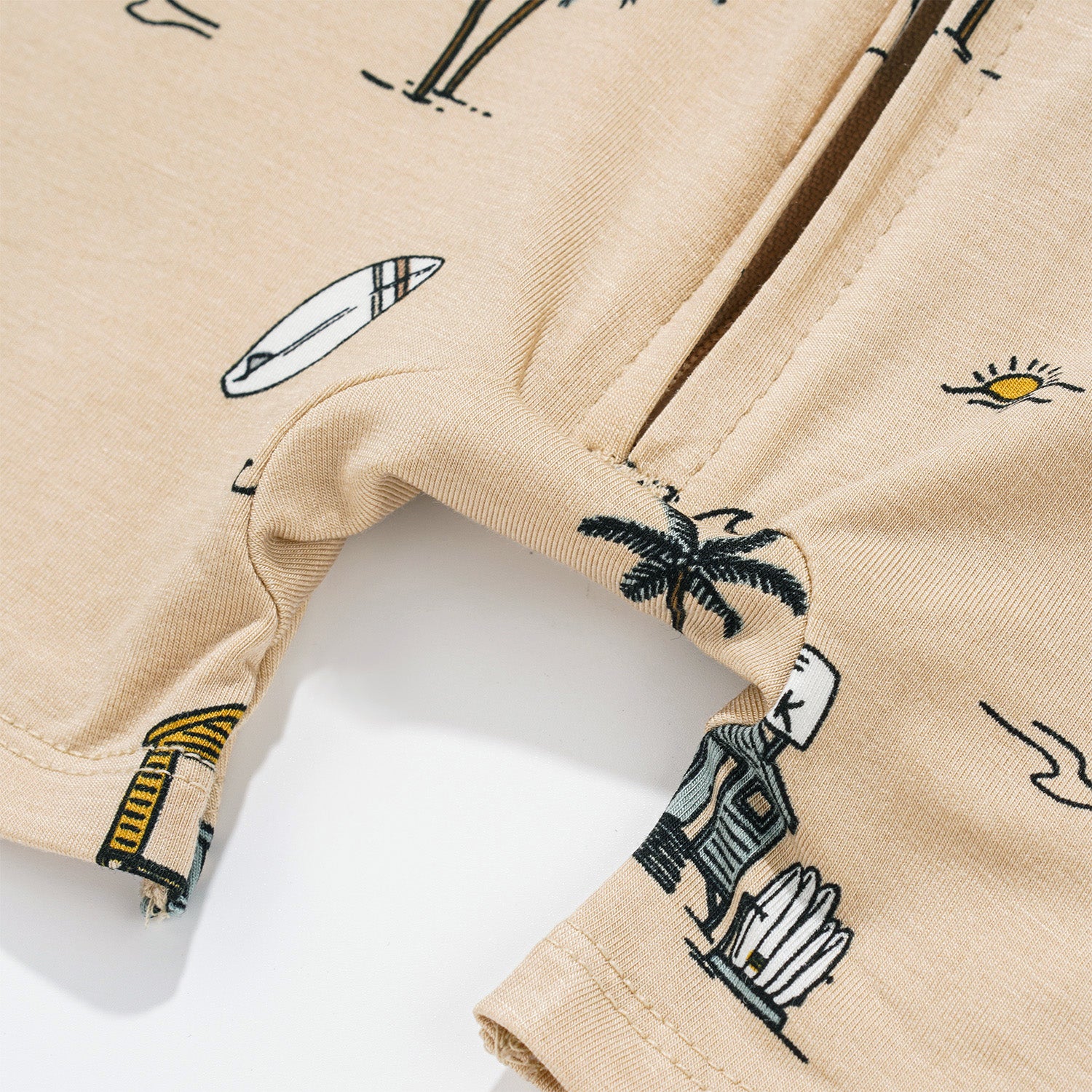 Surf Shack Summer Zip Romper