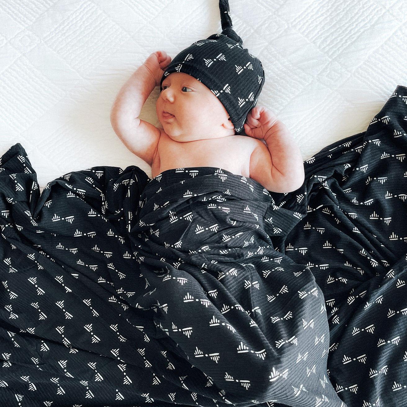 Stretchy swaddle online fabric