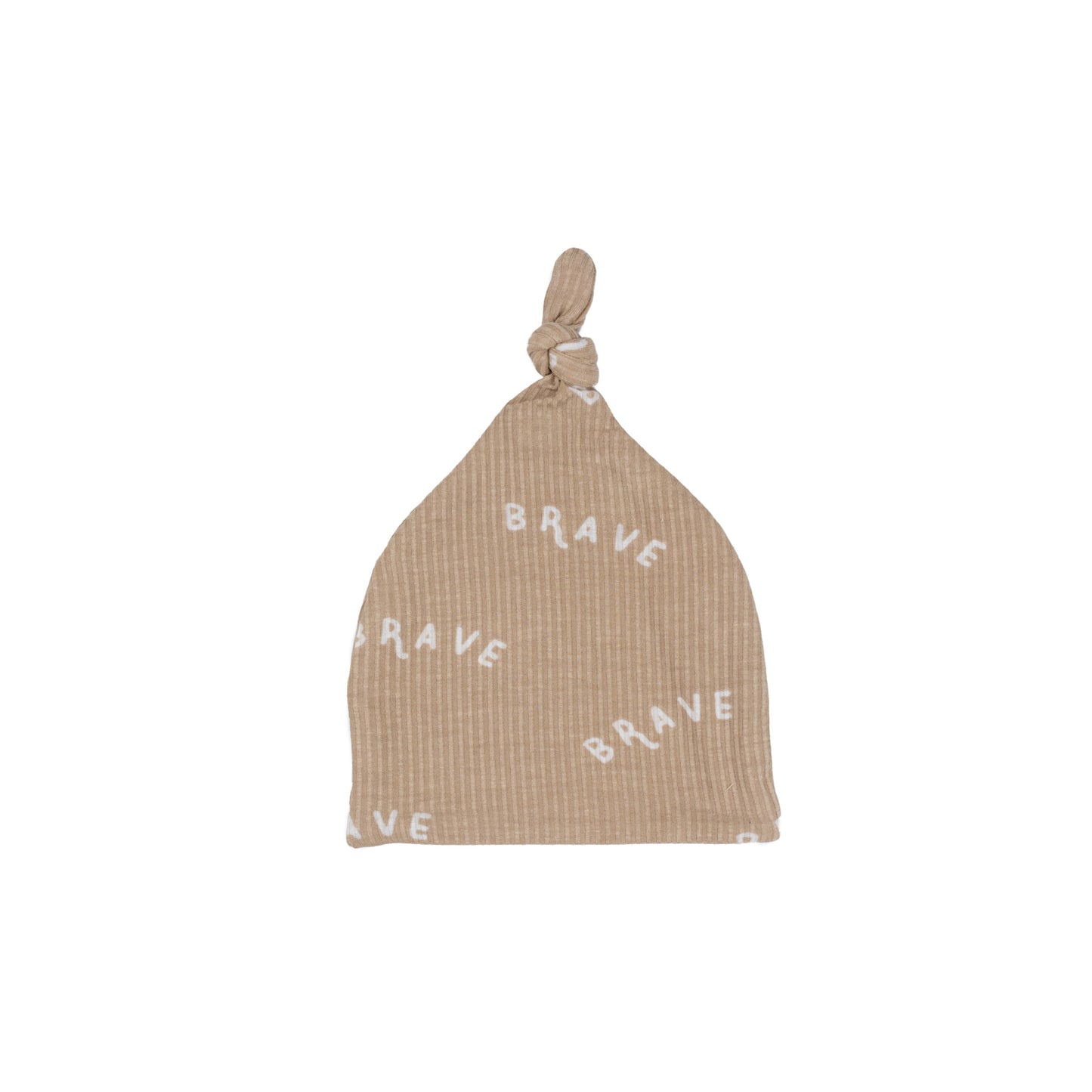Brave Infant Top Knot Beanie